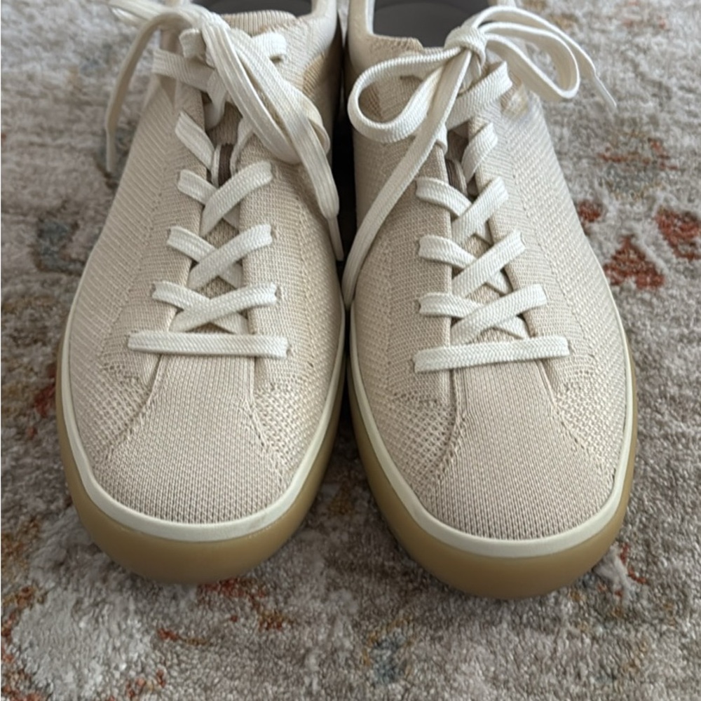 Rothy's Cream Knit Sneakers - Picture 2 of 4